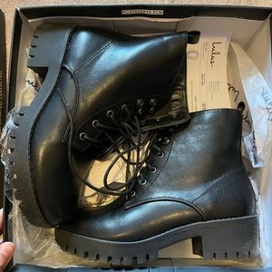 Lulus combat boots